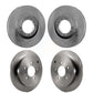 Front Rear Disc Brake Rotors Kit For 2002-2004 Pontiac Montana FWD with rear brakes K8-100972
