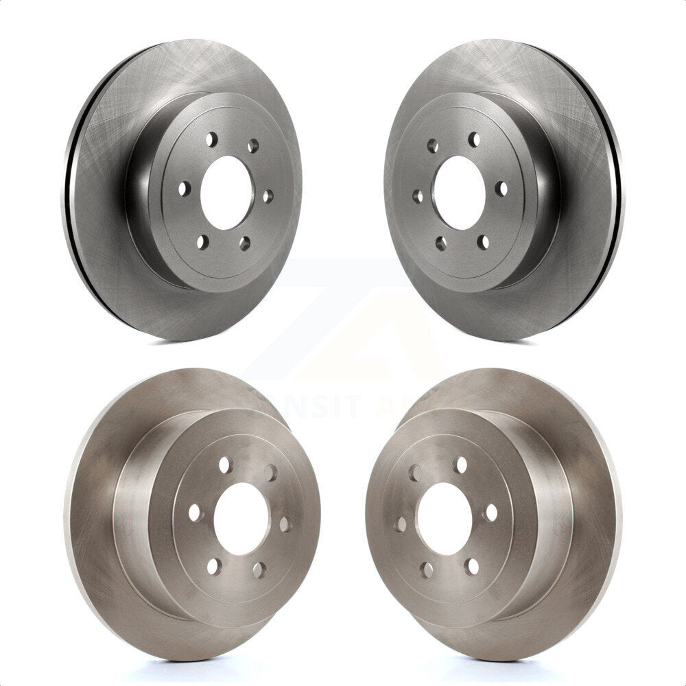 Front Rear Disc Brake Rotors Kit For 2003-2004 Dodge Dakota K8-101188