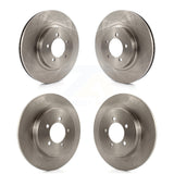 Front Rear Disc Brake Rotors Kit For 2003-2005 Lincoln Aviator K8-101110