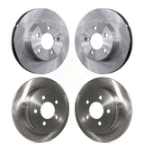 Front Rear Disc Brake Rotors Kit For 2003-2007 Jeep Liberty K8-101179