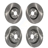 Front Rear Disc Brake Rotors Kit For 2003-2014 Volvo XC90 With 336mm Diameter Rotor K8-101432