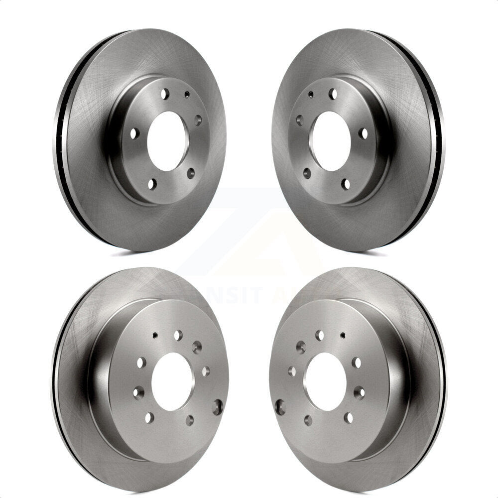 Front Rear Disc Brake Rotors Kit For 2004-2006 Mazda MPV K8-101257