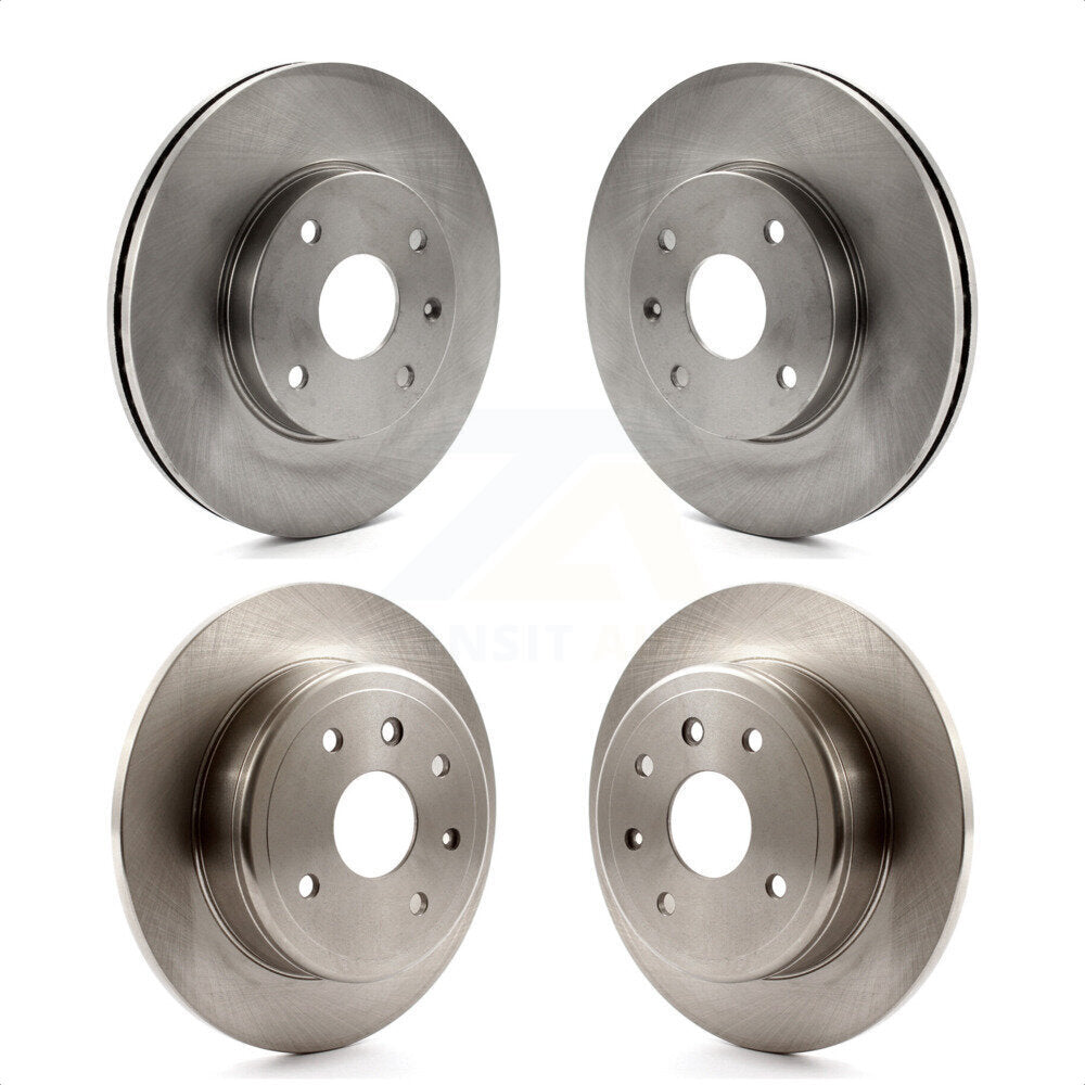 Front Rear Disc Brake Rotors Kit For 2004-2006 Suzuki Verona Chevrolet Epica K8-101027