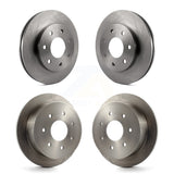 Front Rear Disc Brake Rotors Kit For 2004 Ford F-150 4WD With 7 Lug Wheels 11th Digit Of Vin Is K N or F K8-102419