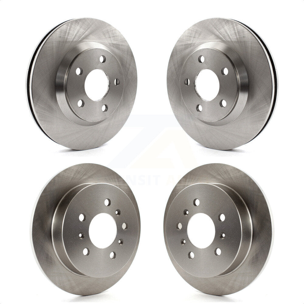 Front Rear Disc Brake Rotors Kit For 2005-2005 Chevrolet Impala Monte Carlo From Chassis/VIN #59143076 K8-101810