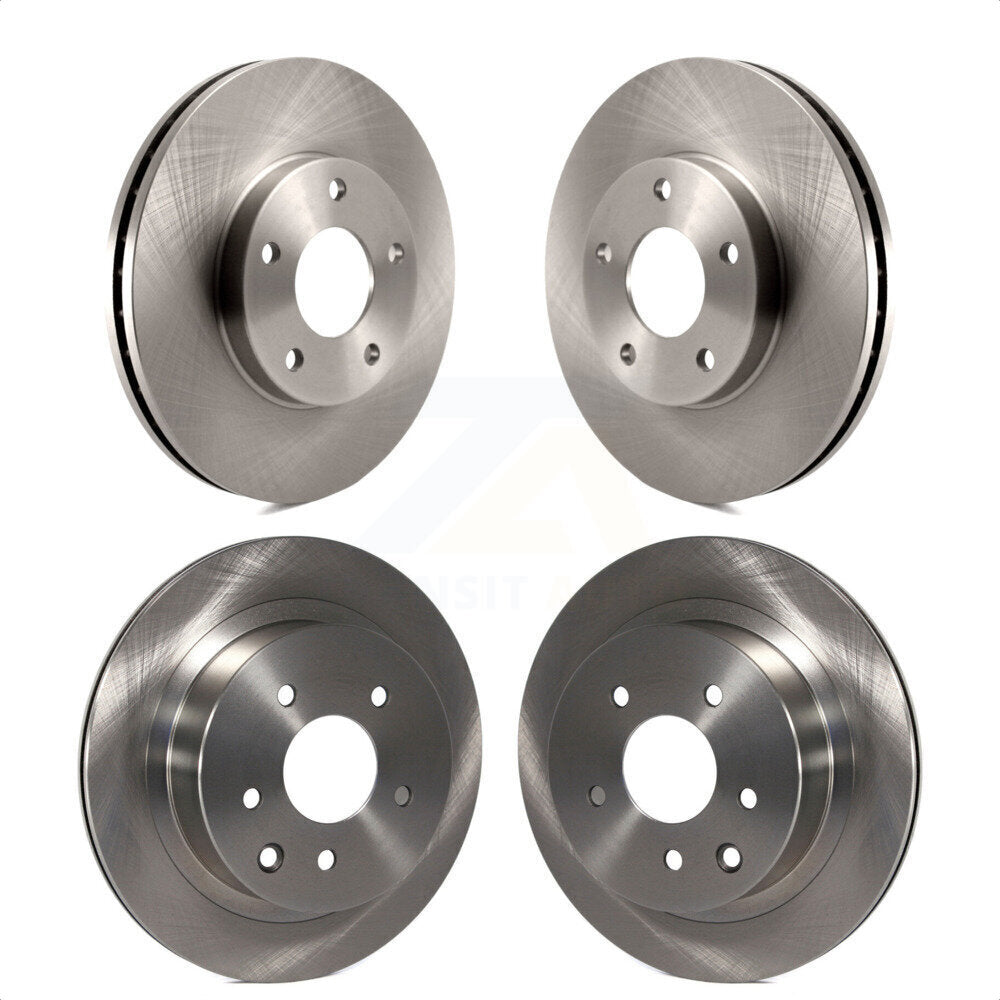 Front Rear Disc Brake Rotors Kit For 2005-2006 Nissan X-Trail K8-101428