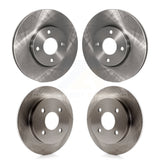 Front Rear Disc Brake Rotors Kit For 2005-2007 Ford Focus rear brakes K8-101120