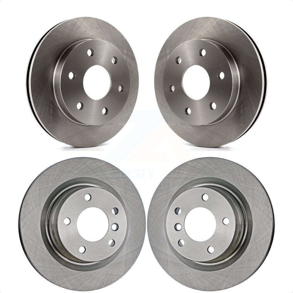 Front Rear Disc Brake Rotors Kit For 2006-2006 Chevrolet Express 2500 GMC Savana K8-100981