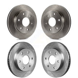 Front Rear Disc Brake Rotors Kit For 2006 Chevrolet Express 2500 GAS engine With 6 Lug Wheels K8-100982