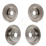 Front Rear Disc Brake Rotors Kit For 2007 Chrysler PT Cruiser Turbocharged K8-101185