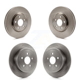 Front Rear Disc Brake Rotors Kit For 2008-2009 Chrysler PT Cruiser Turbocharged K8-101184