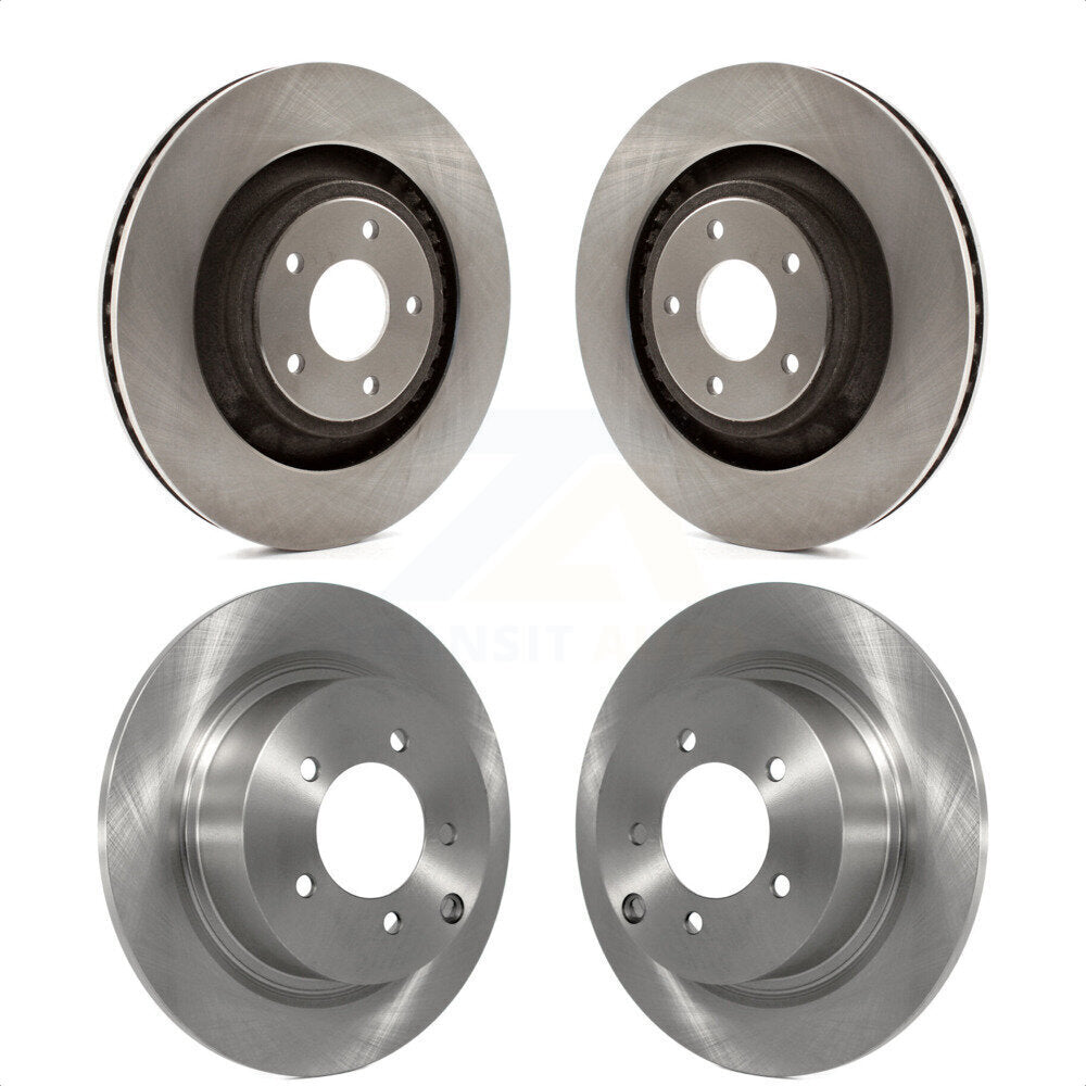 Front Rear Disc Brake Rotors Kit For 2008-2009 Dodge Caliber SRT-4 K8-101209