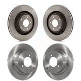 Front Rear Disc Brake Rotors Kit For 2008-2009 Dodge Caliber SRT-4 K8-101209