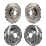 Front Rear Disc Brake Rotors Kit For 2008-2010 Chevrolet Cobalt SS K8-101054