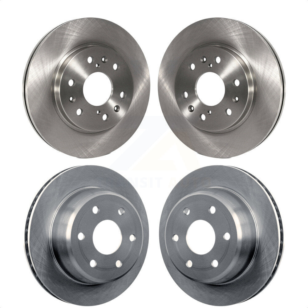 Front Rear Disc Brake Rotors Kit For 2009-2014 Chevrolet Express 1500 GMC Savana K8-101011