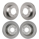 Front Rear Disc Brake Rotors Kit For 2010-2011 Chevrolet Express 4500 3.20" Overall Height K8-102438