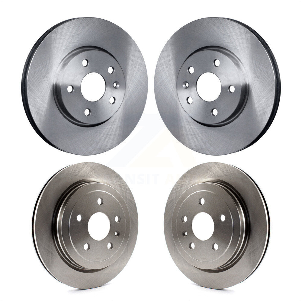 Front Rear Disc Brake Rotors Kit For 2010-2015 Chevrolet Camaro LT LS K8-101044
