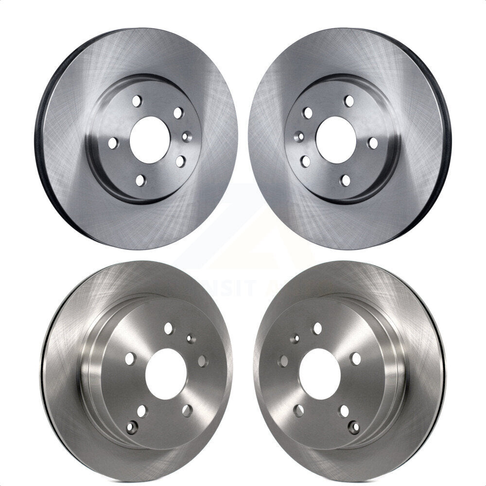 Front Rear Disc Brake Rotors Kit For 2010-2017 Chevrolet Equinox GMC Terrain K8-101045