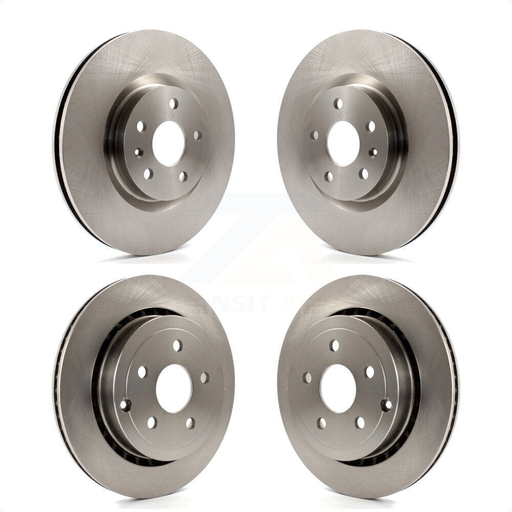 Front Rear Disc Brake Rotors Kit For 2011-2017 Chevrolet Caprice K8-101038