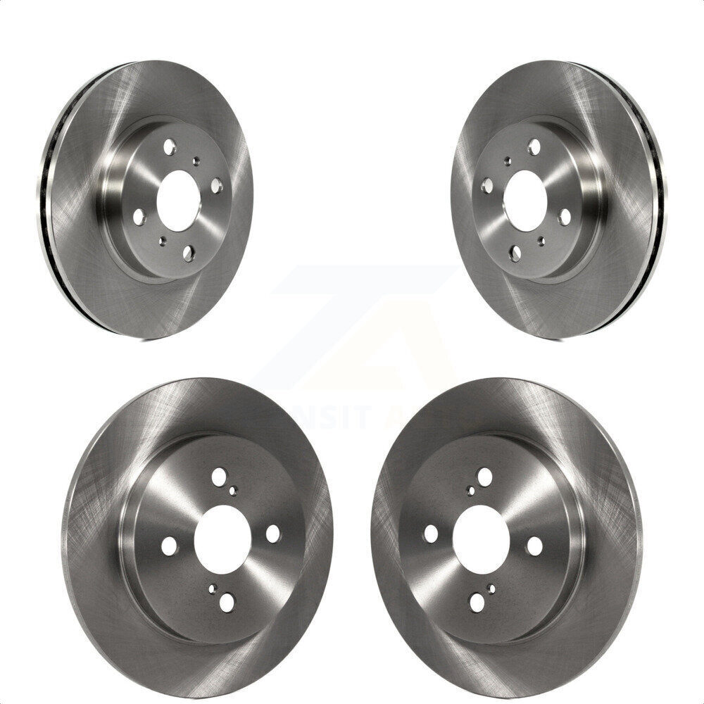 Front Rear Disc Brake Rotors Kit For 2012-2013 Toyota Yaris L LE K8-101463