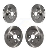 Front Rear Disc Brake Rotors Kit For 2012-2013 Toyota Yaris L LE K8-101463