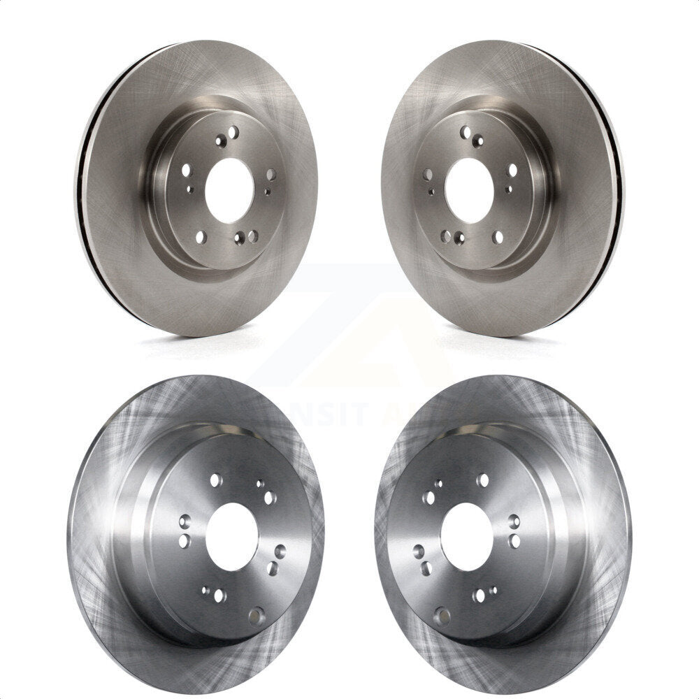 Front Rear Disc Brake Rotors Kit For 2012-2016 Honda CR-V FWD K8-101615