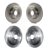 Front Rear Disc Brake Rotors Kit For 2012-2016 Honda CR-V FWD K8-101615
