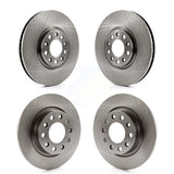 Front Rear Disc Brake Rotors Kit For 2013-2016 Dodge Dart K8-101217