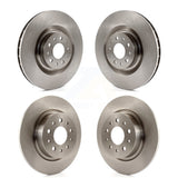 Front Rear Disc Brake Rotors Kit For 2014-2020 Fiat 500L K8-101224