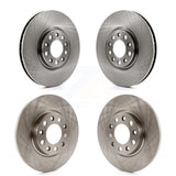 Front Rear Disc Brake Rotors Kit For 2015-2017 Chrysler 200 With 305mm Diameter Rotor K8-101218