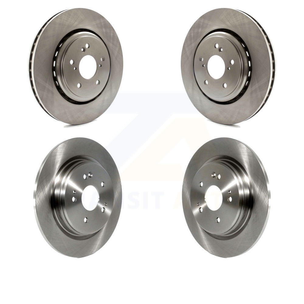 Front Rear Disc Brake Rotors Kit For 2015-2020 Acura TLX K8-101622