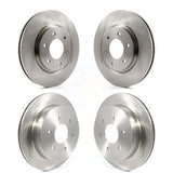 Front Rear Disc Brake Rotors Kit For 2017-2022 Nissan TITAN K8-101696