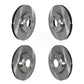 Front Rear Disc Brake Rotors Kit For 2018-2019 Mercedes-Benz E300 Without Sport Package K8-102437