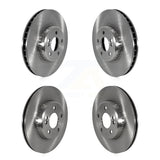 Front Rear Disc Brake Rotors Kit For 2018-2019 Mercedes-Benz E300 Without Sport Package K8-102437