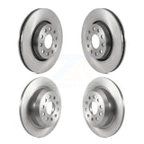 Front Rear Disc Brake Rotors Kit For 2018-2022 Jeep Wrangler With Heavy Duty Brakes Code BR2 & BR6 K8-102280