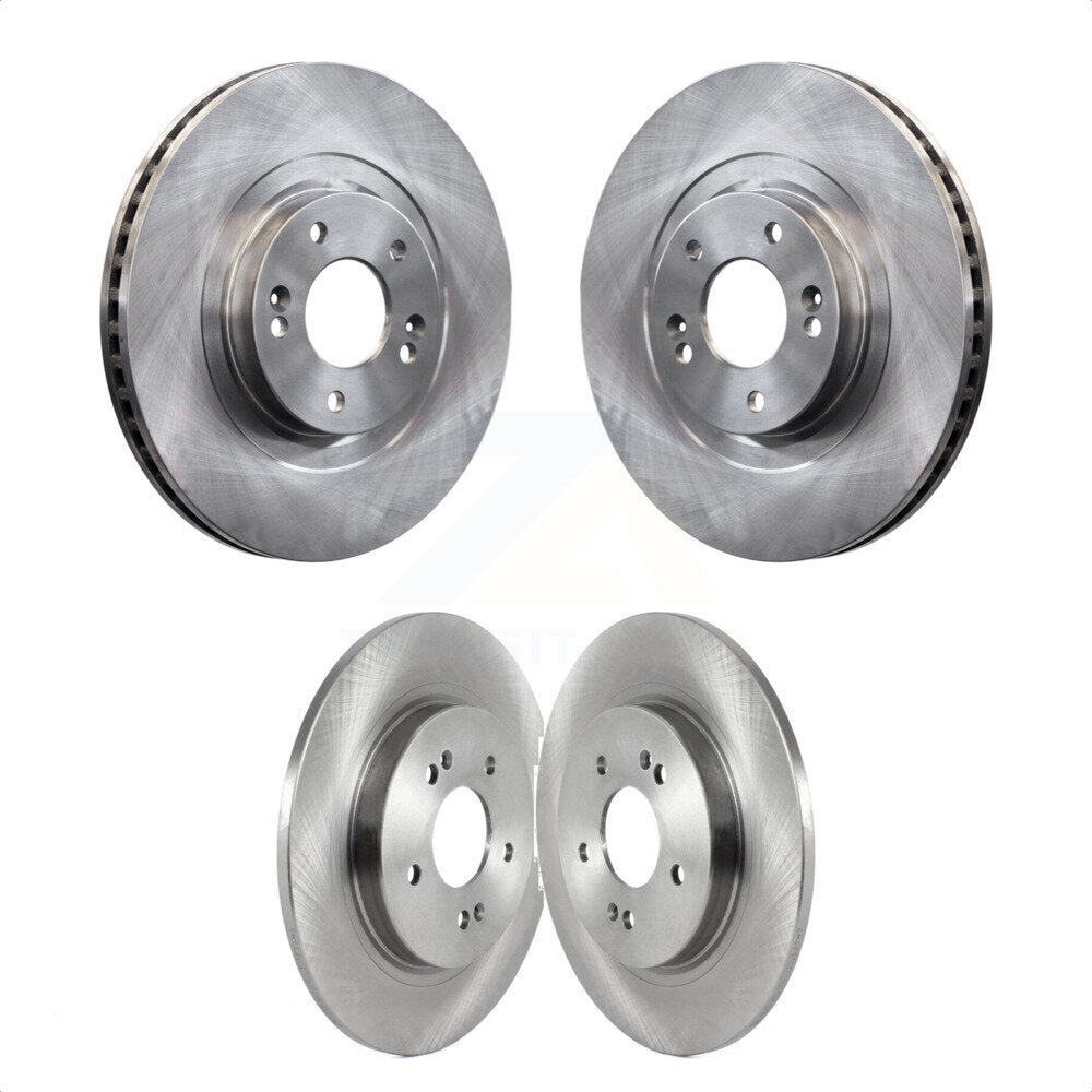Front Rear Disc Brake Rotors Kit For 2019-2020 Hyundai Santa Fe K8-102242