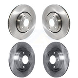 Front Rear Disc Brake Rotors Kit For 2019-2021 Mazda 6 Turbocharged K8-101726