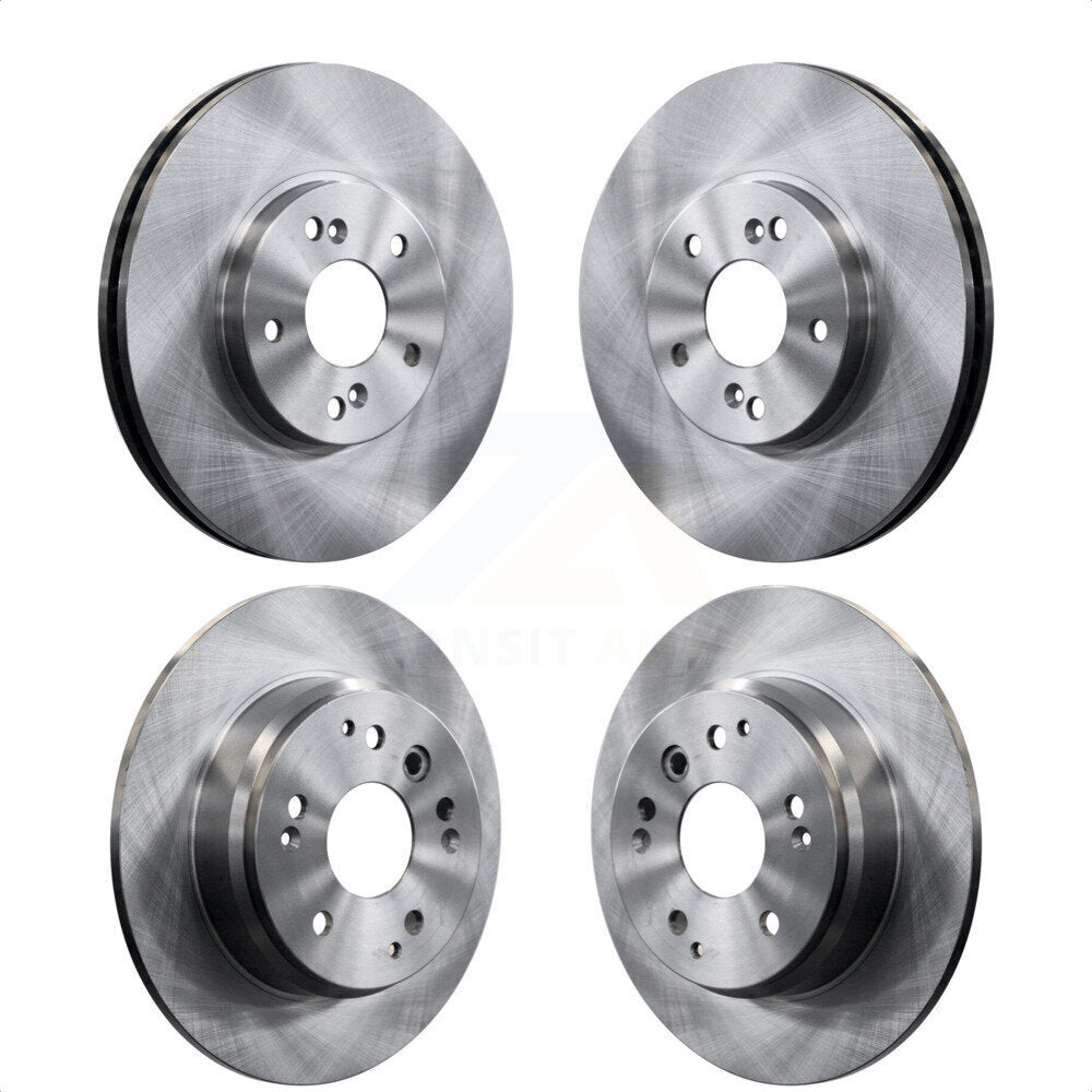 Front Rear Disc Brake Rotors Kit For Acura TL K8-101289
