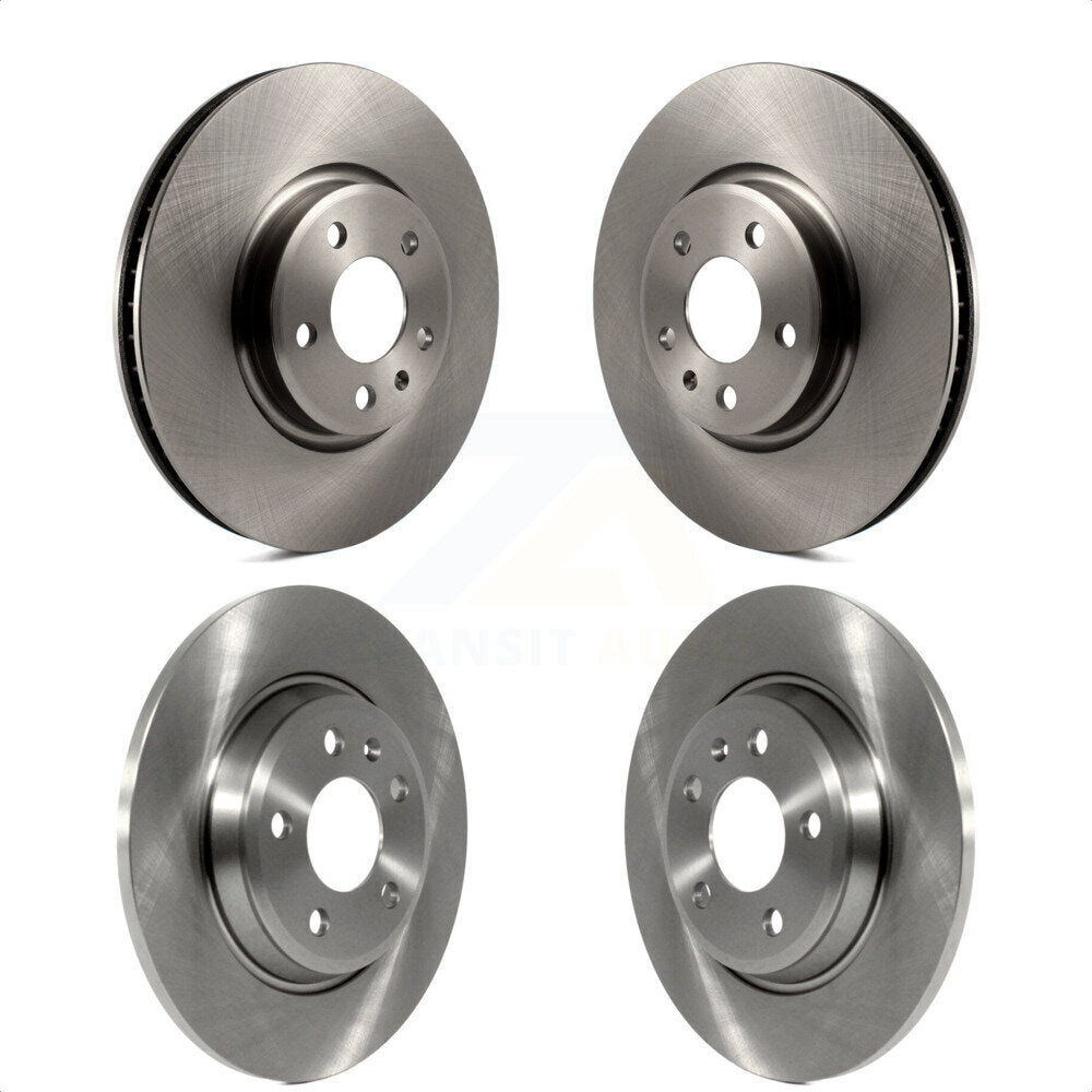 Front Rear Disc Brake Rotors Kit For Audi Q5 A4 A5 Quattro allroad A6 K8-101596