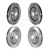 Front Rear Disc Brake Rotors Kit For Audi S6 S7 S8 K8-102442