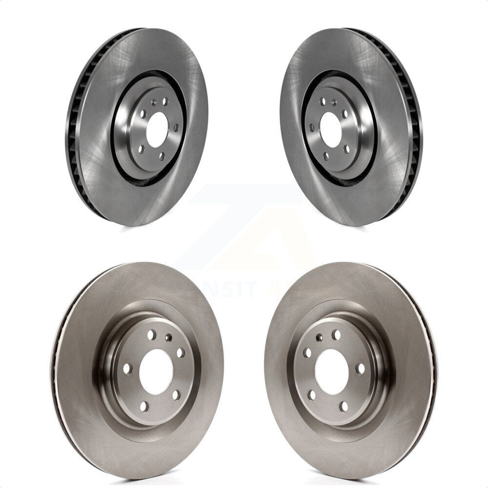 Front Rear Disc Brake Rotors Kit For Audi SQ5 A8 Quattro K8-102444