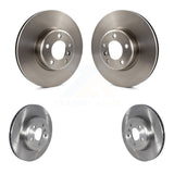 Front Rear Disc Brake Rotors Kit For BMW 328i xDrive 330i 428i Gran Coupe With Blue Painted Calipers K8-102355