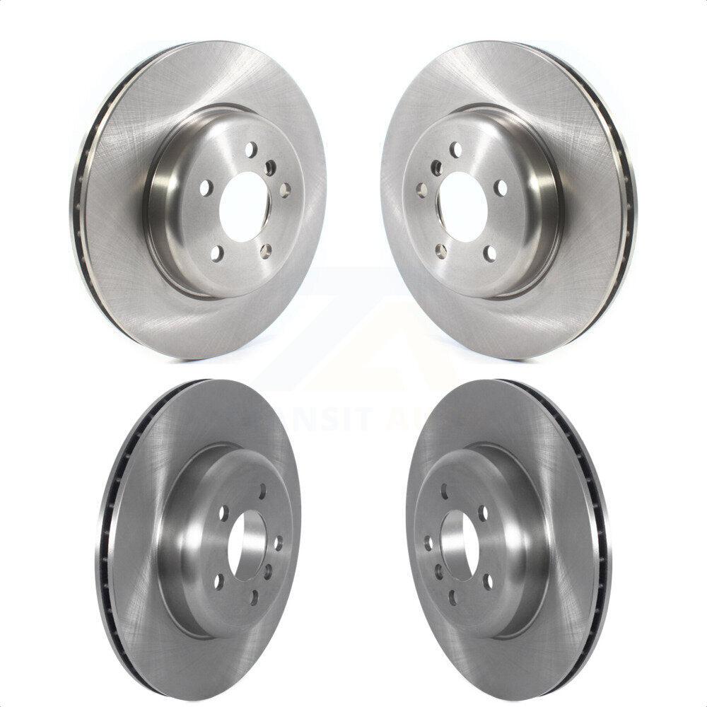 Front Rear Disc Brake Rotors Kit For BMW 535i 640i Gran Coupe xDrive K8-102362