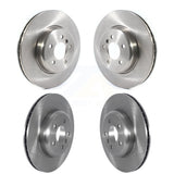 Front Rear Disc Brake Rotors Kit For BMW 535i 640i Gran Coupe xDrive K8-102362