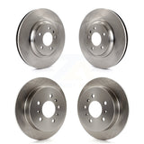 Front Rear Disc Brake Rotors Kit For Buick LaCrosse Allure K8-101021