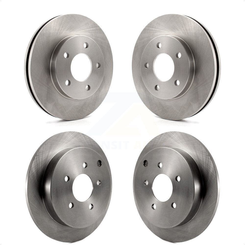 Front Rear Disc Brake Rotors Kit For Buick Rendezvous Pontiac Aztek K8-100991