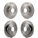 Front Rear Disc Brake Rotors Kit For Buick Rendezvous Pontiac Aztek K8-100991