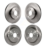 Front Rear Disc Brake Rotors Kit For Cadillac ATS K8-101063