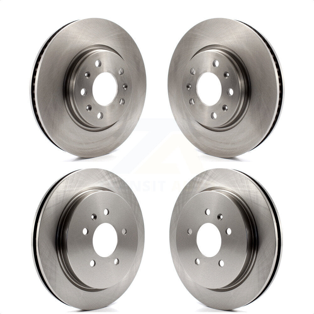 Front Rear Disc Brake Rotors Kit For Cadillac CTS Seville K8-100998