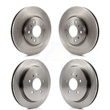 Front Rear Disc Brake Rotors Kit For Cadillac CTS Seville K8-100998